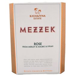 Mezzek вино розе мерло, малбек и сира, Bag in Box (3 л)