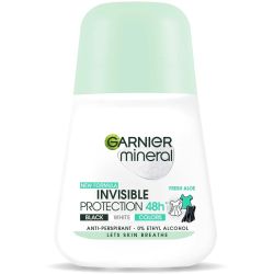 Garnier Mineral Fresh Aloe Invisible Protection Black, White, Colors рол он (50 мл)