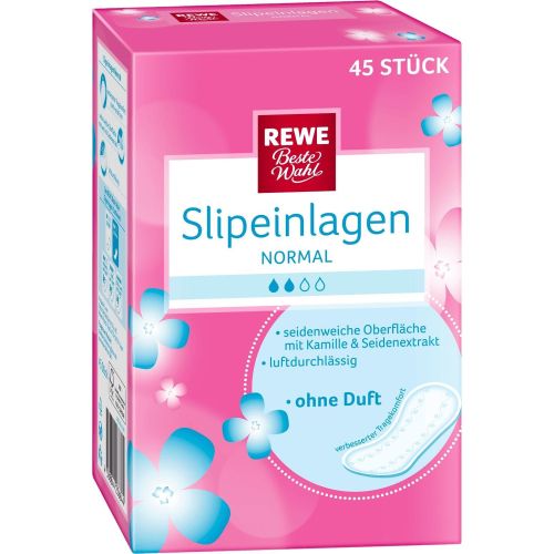 REWE BW превръзки нормал ежедневни, 45 бр. (45 г)