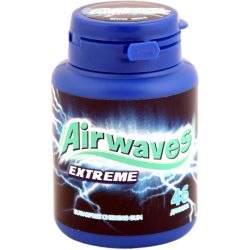 Wrigley's Airwaves Extreme дъвки бутилка, 46 бр. (64 г)