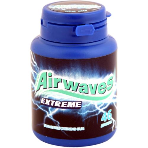 Wrigley's Airwaves Extreme дъвки бутилка, 46 бр. (64 г)