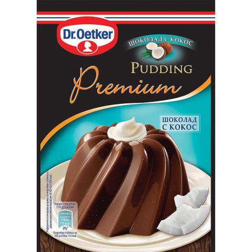 Dr. Oetker Premium пудинг шоколад и кокос (47 г)