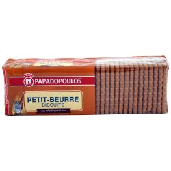 Papadopoulos Petit-Beurre пълнозърнести бисквити (225 г)