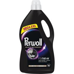 Perwoll Black Detergent течен перилен препарат за черни дрехи, 80 пранета (4 л)