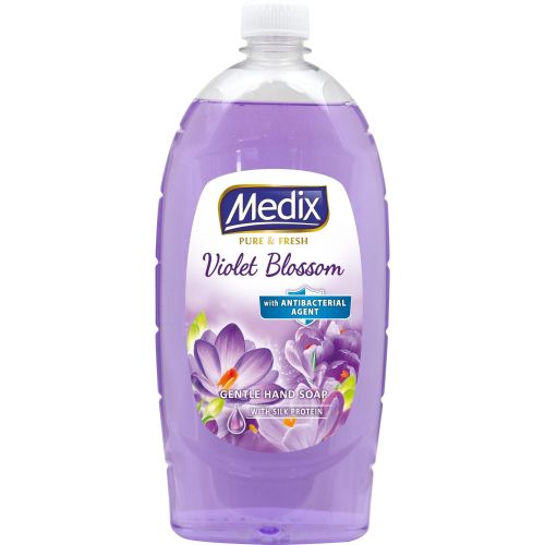 Medix Pure & Fresh Violet Blossom течен сапун виолетов цвят, пълнител (800 мл)