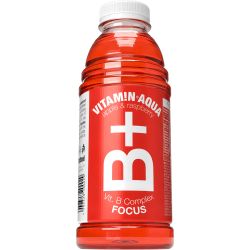 Vitamin Aqua витаминова вода ябълка и малина B+ (600 мл)