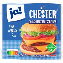 JA! Chester топено сирене (250 г)