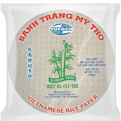 Bamboo Tree оризова хартия кръгла, 16 см (340 г)