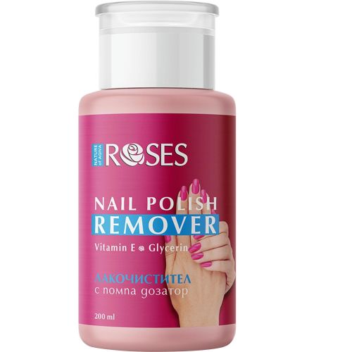 Nature of Agiva Roses лакочистител, помпа (200 мл)