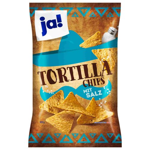 JA! тортила чипс със сол (300 г)