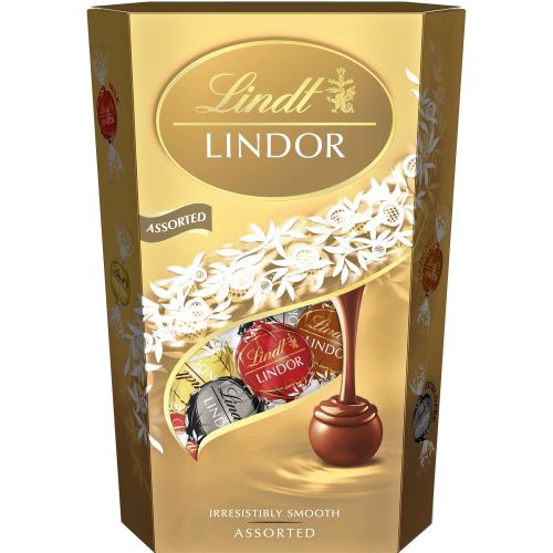 Lindt Lindor корнет асорти (337 г)