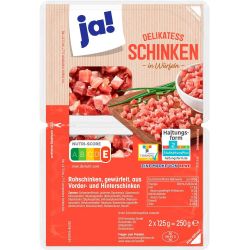 JA! нарязана сурова шунка (250 г)