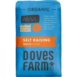 Doves Farm бяло био брашно с набухвател (1 кг)