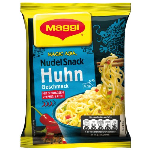 Maggi нудели с вкус на пилешко месо, Magic Asia (62 г)