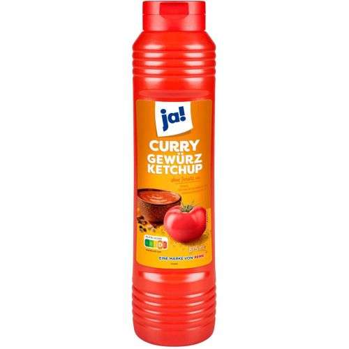JA! къри кетчуп с подправки (875 мл)