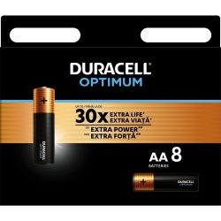 Duracell Optimum батерии АА (8 бр.)