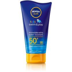 Nivea Sun Kids Swim & Play водоустойчив слънцезащитен лосион SPF 50+ (150 мл)