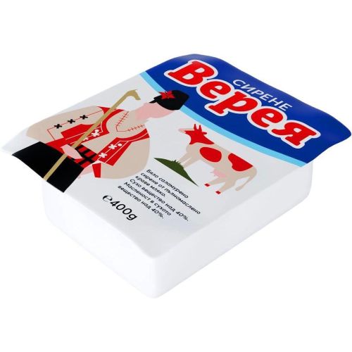 Верея краве сирене, вакуум (400 г)