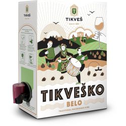Tikves бяло вино купаж, Bag in Box (3 л)