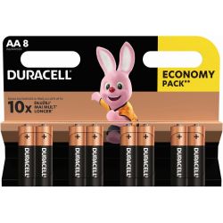 Duracell батери АА Basic (8 бр.)