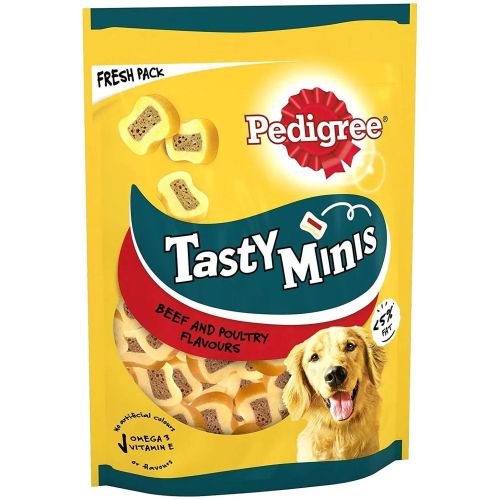 Pedigree Tastyminis храна за кучета с говеждо и птиче месо (155 г)