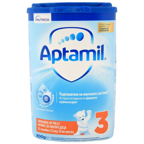 Aptamil Pronutra-Advance адаптирано мляко 3, 12+ месеца (800 г)