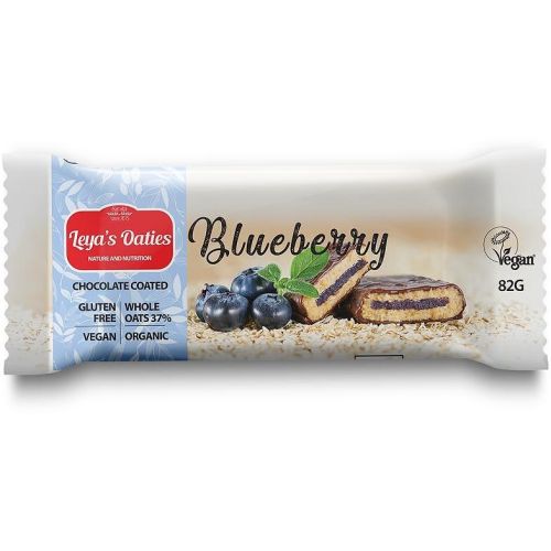 Leya's Oaties био овесен десерт с шоколад и боровинки (82 г)