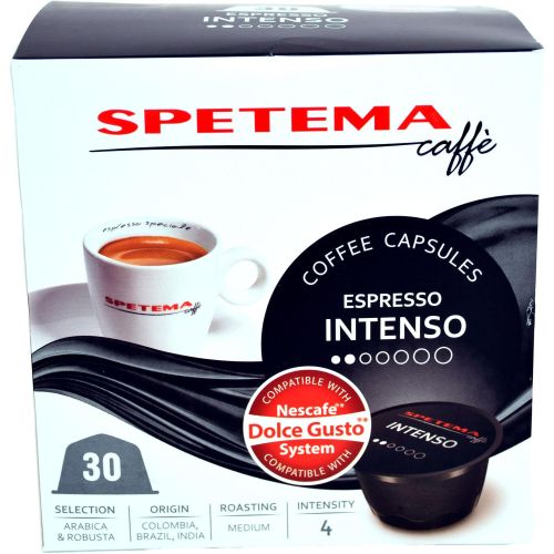 Spetema Espresso Intenso кафе капсули съвместими с Dolce Gusto, 30 бр. х 6 г (180 г)