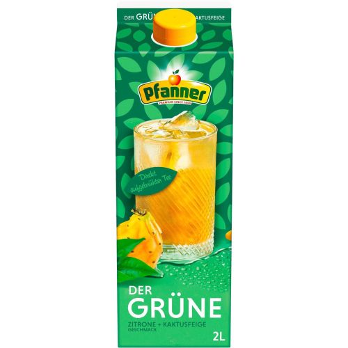 Pfanner зелен чай с лимон (2 л)
