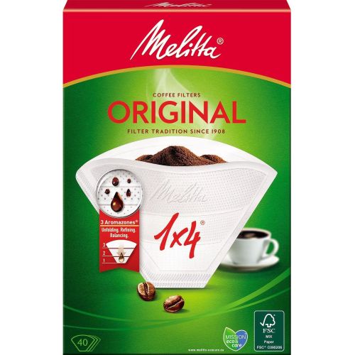 Melitta Original филтри за кафе 1х4 (40 бр.)