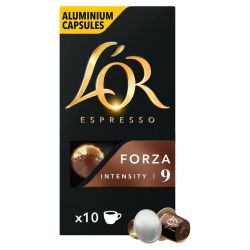 L'OR Forza алуминиеви капсули за кафе съвместими с Nespresso, 10 бр. х 5.2 г (10 бр.)