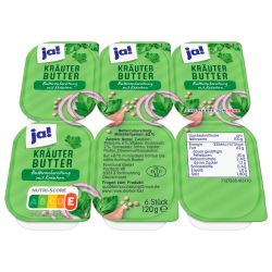 JA! масло с подправки, 6 бр. х 20 г (120 г)