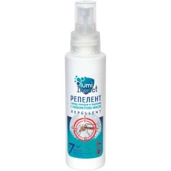Lumi Insect спрей против комари и кърлежи с евкалиптово масло (100 мл)