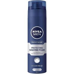 Nivea Men пяна за бръснене Protect & Care (200 мл)