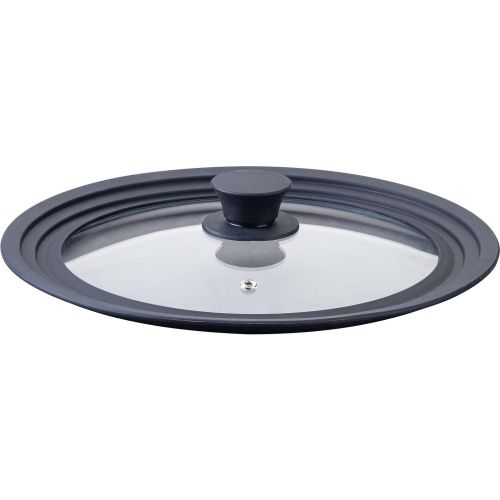 Fackelmann универсален капак 24 см, 26 см, 28 см, стъкло и силикон (1 бр.)