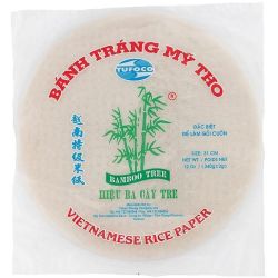 Bamboo Tree оризова хартия кръгла, 31 см (340 г)