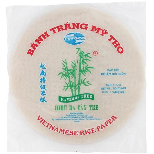 Bamboo Tree оризова хартия кръгла, 31 см (340 г)