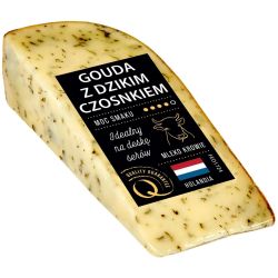 Q Concept гауда с див чесън (130 г)