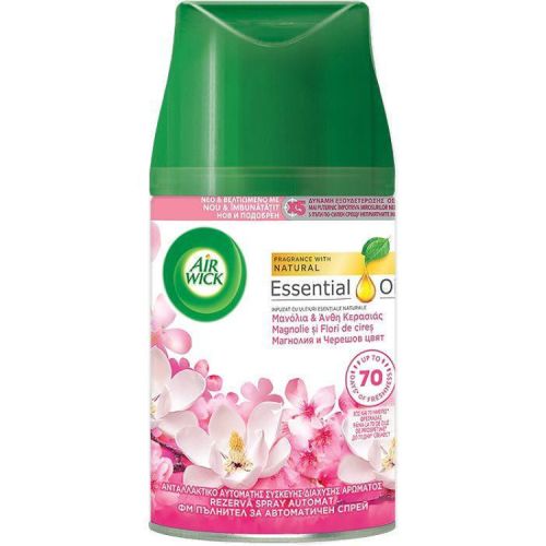 Air Wick Freshmatic пълнител за ароматизатор магнолия и череша (250 мл)