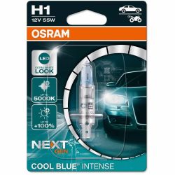 Osram Cool Blue Intense H1 халогенна лампа, 55W 12V P14.5s (1 бр.)
