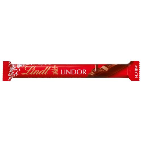 Lindt млечен шоколад стикс (38 г)