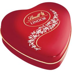 Lindt бонбони в метално сърце (50 г)