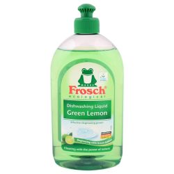 Frosch почистващ препарат за съдове зелен лимон (500 мл)