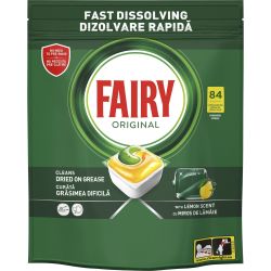 Fairy Original таблетки за миялна машина с лимон (84 бр.)