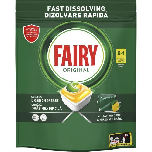 Fairy Original таблетки за миялна машина с лимон (84 бр.)