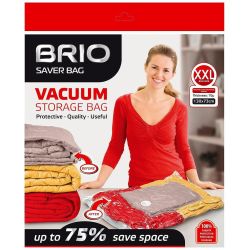 Brio вакуумна торба за дрехи, 130 см х 73 см, дебелина 70 микрона (1 бр.)
