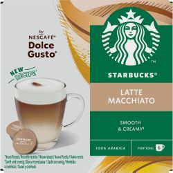 Starbucks Latte Macchiato кафе капсули съвместими с Dolce Gusto (12 бр.)