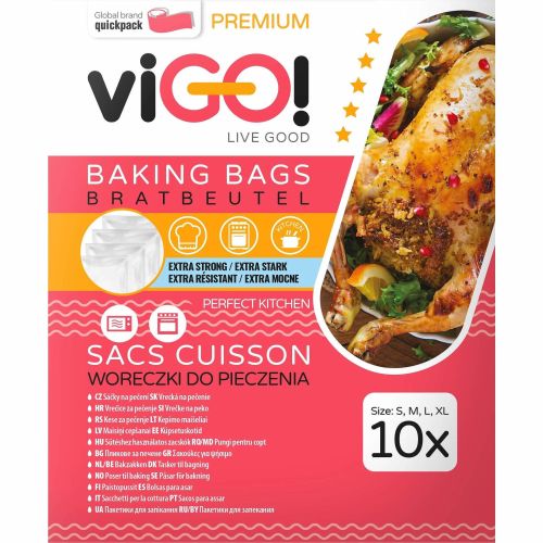 viGO! Premium пликове за печене (10 бр.)