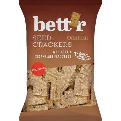 Bettr био пълнозърнест крекер със семена и кокосово масло (150 г)