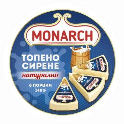Monarch топено сирене на сектори (140 г)
